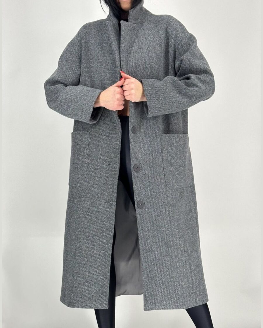 Płaszcz "Juliana" szary