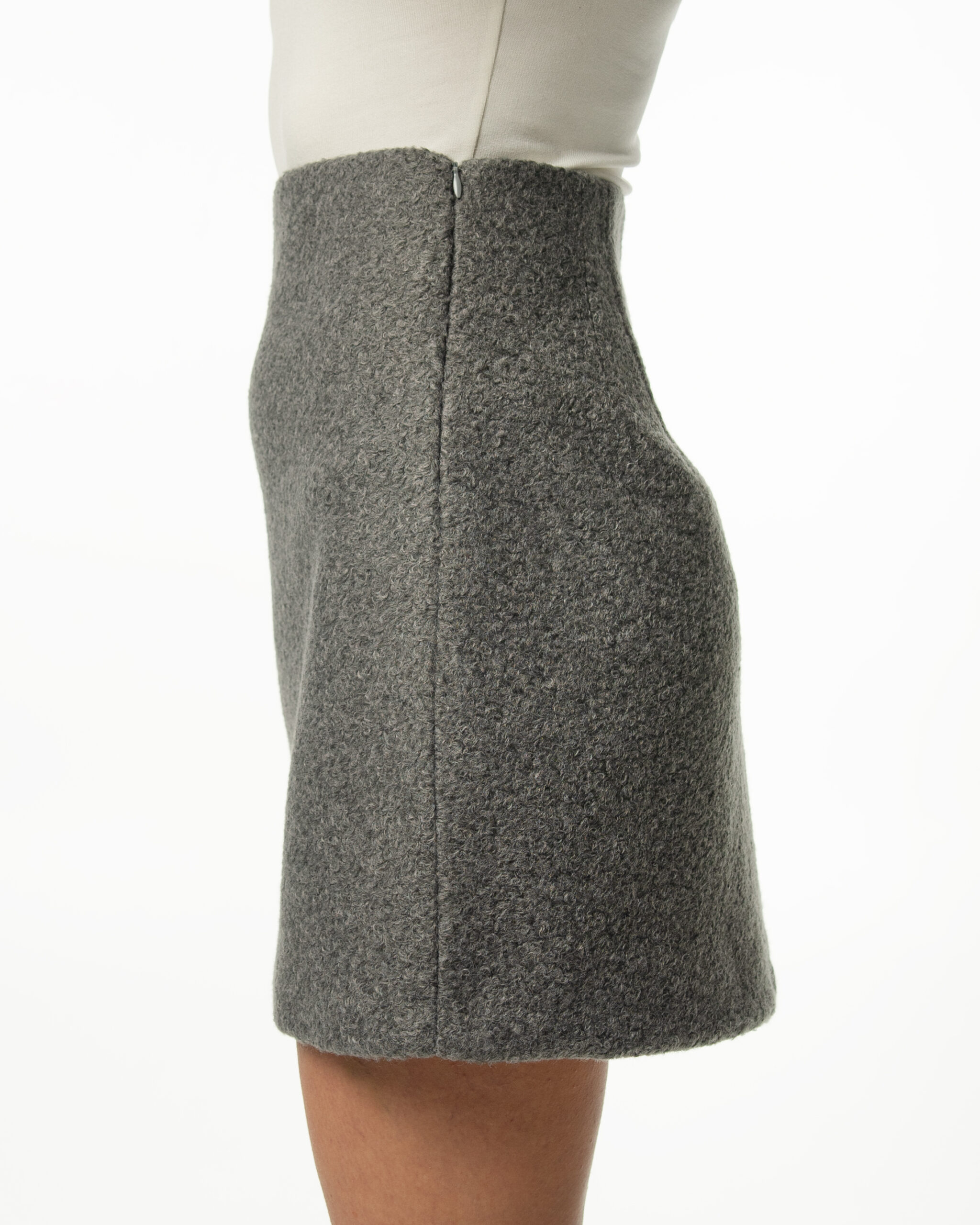 Spódniczka miejska klasyka Elizka – widok z boku, elegancka spódnica damska