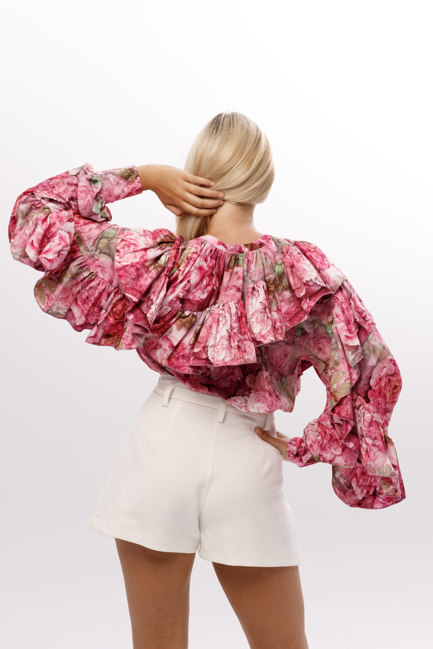 Bluzka “Piwoniowy Walc” - obrazek 4